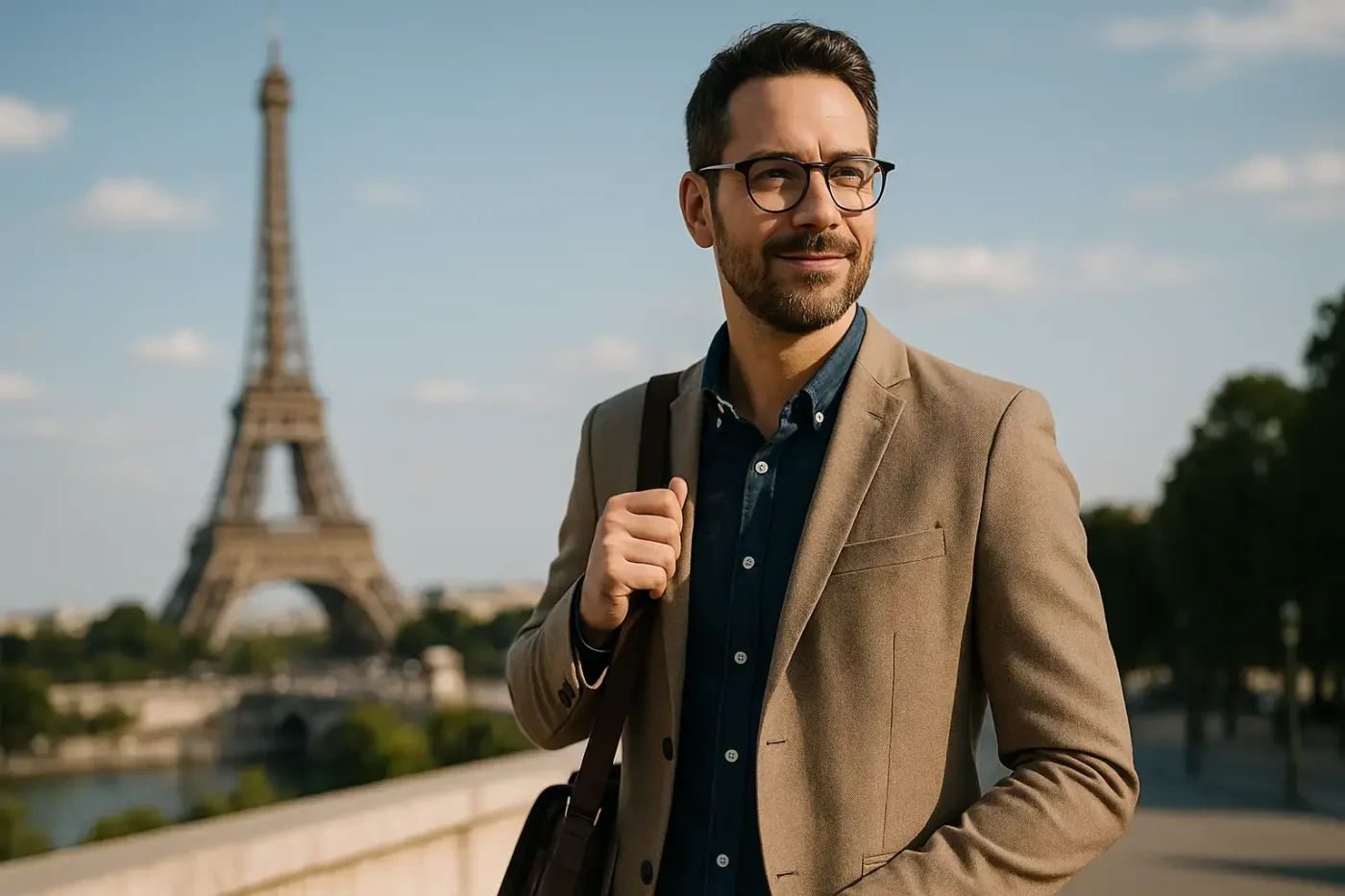 Diskrete Alibis weltweit auch für den Kunden in Paris.